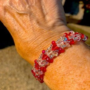 Handcrafted Swarovski Crystals Bracelet